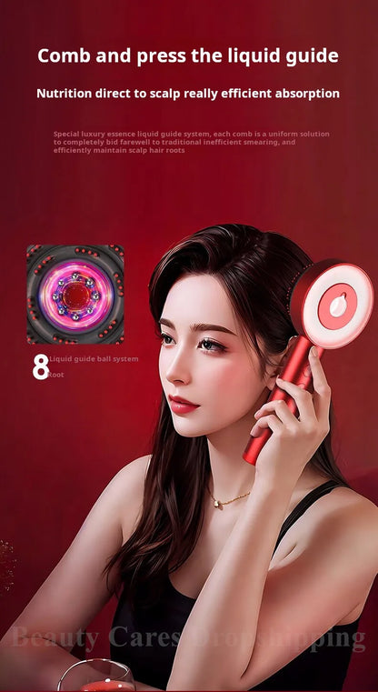 💆‍♀️ Electric Scalp & Hair Massager Comb | Portable Handheld for Deep Relaxation & Muscle Relief 🧖‍♂️✨